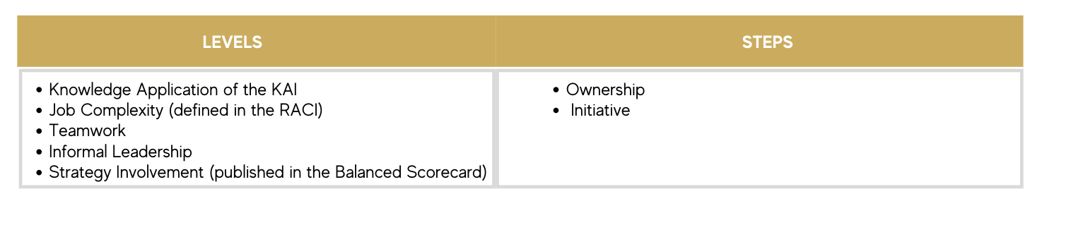 Individual Contributors Evaluation Criteria